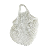 Sac d'épicerie en coton Cabas en filet tissé